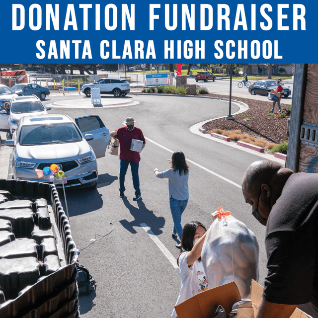 Santa Clara High School Donation Drive