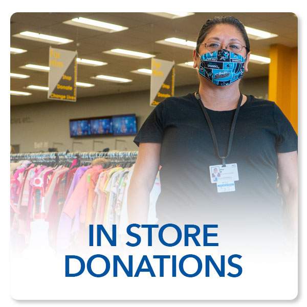 In Store Donations at Goodwill Silicon Valley